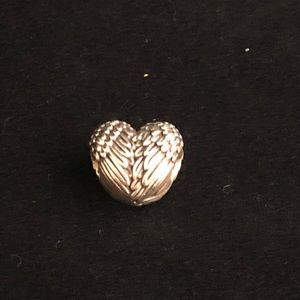 Pandora Heart Charm Angel Wings